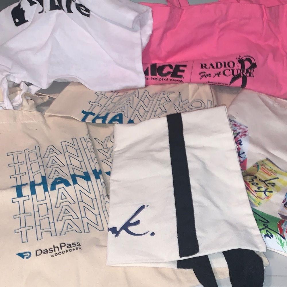 Assorted Tote Bags Collection 4/$20